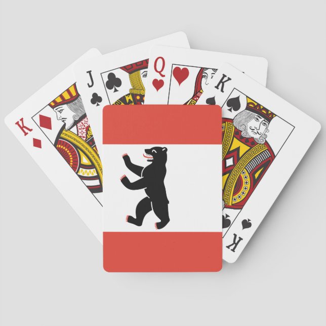 Flagga av Berlins betalkort Casinokort (Baksidan)