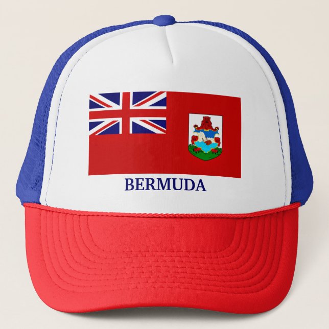 Flagga av Bermuda, märkt Keps (Framsida)
