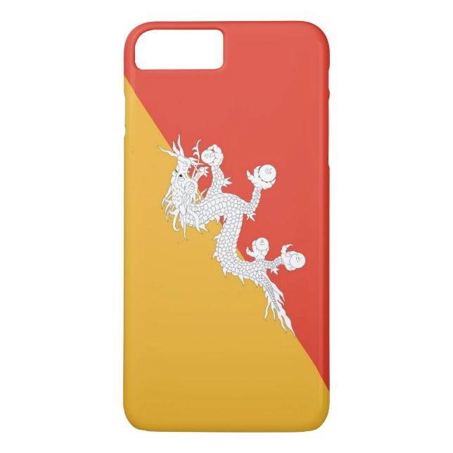 Flagga av Bhutan Case-Mate iPhone Skal (Baksida)
