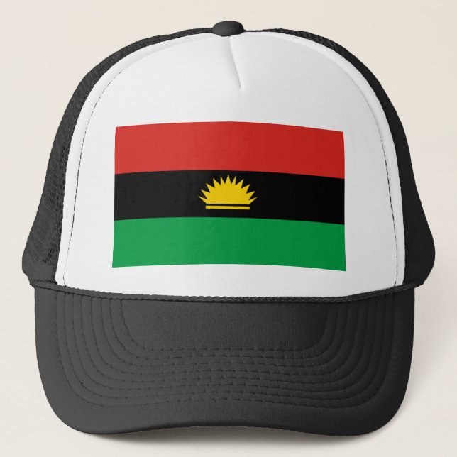 Flagga av Biafra (Bịafra) Keps (Framsida)