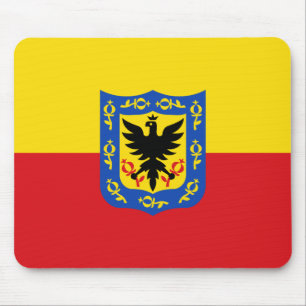 Flagga av Bogota, Colombia Mouse Pad Musmatta