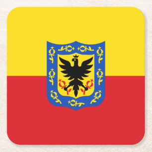 Flagga av Bogota, Papper Underlägg på colombianska Kvadrat