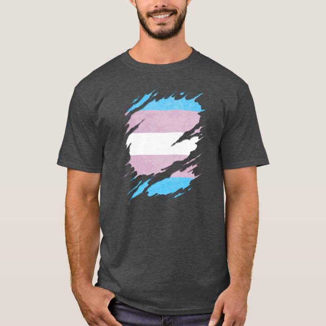 Flagga av bortförda Priden T Shirt (Framsida)