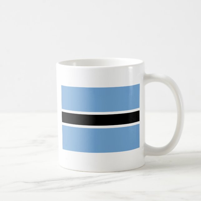 Flagga av Botswana Kaffemugg (Höger)