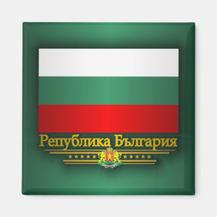 Flagga av Bulgarien Magnet
