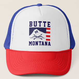 Flagga av Butte, Montana Keps