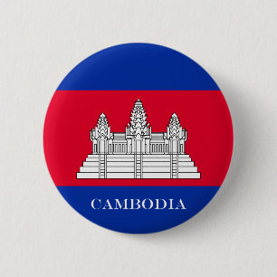 Flagga av Cambodja Knapp