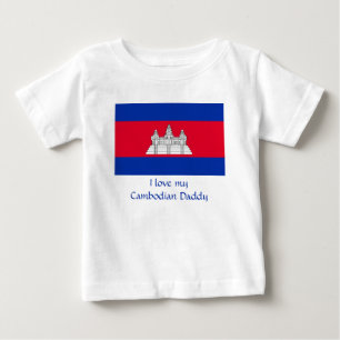 Flagga av Cambodja T-shirt