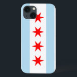 Flagga av Chicago<br><div class="desc">Kolla in vår Flagga av Chicago Stil: Snäcka iPhone 6 Fodral</div>