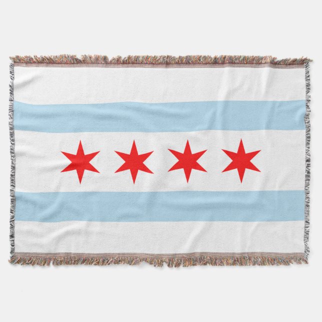 Flagga av Chicago Mysfilt (Framsidan)