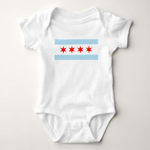 Flagga av Chicago Tee Shirt