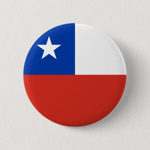 Flagga av Chile Knapp