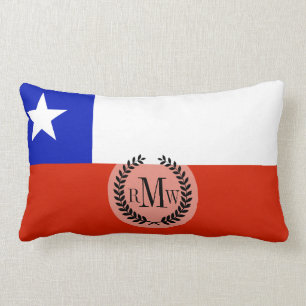 Flagga av Chile Lumbarkudde