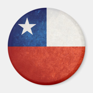 Flagga av Chile Magnet