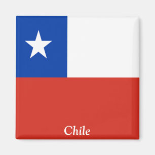 Flagga av Chile Magnet