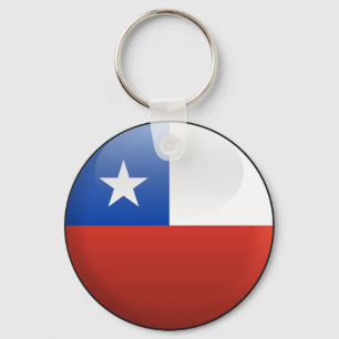 Flagga av Chile Nyckelring