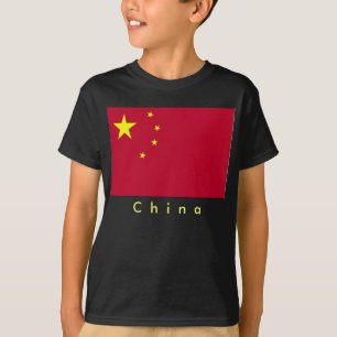 Flagga av China Barn Shirt Tröja