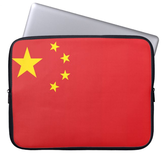 Flagga av China Laptop Fodral (Framsidan)