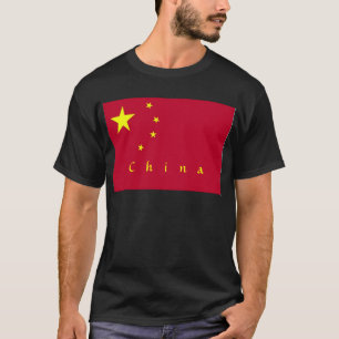 Flagga av China Manar Shirt Tee Shirt