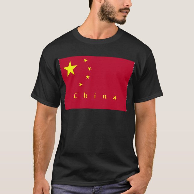 Flagga av China Manar Shirt Tröja (Framsida)