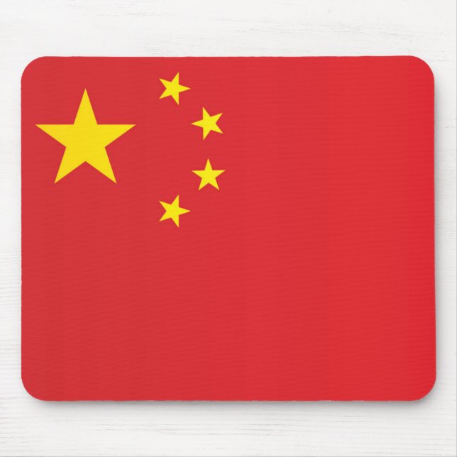 Flagga av China Musmatta (Framsidan)