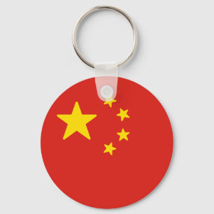 Flagga av China Nyckelring