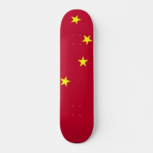 Flagga av China Skateboard (Framsida)