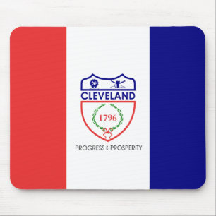 Flagga av Cleveland, Ohio Mouse Pad Musmatta