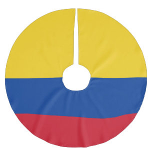 Flagga av Colombia Bandera De Colombia Julgransmatta Borstad Polyester