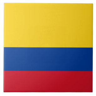 Flagga av Colombia Bandera De Colombia Kakelplatta