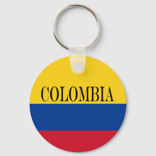 Flagga av Colombia Bandera De Colombia Nyckelring