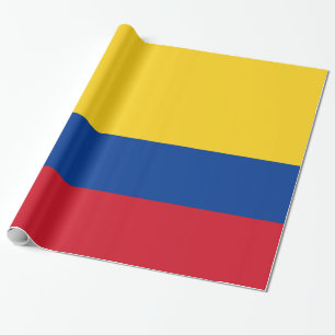 Flagga av Colombia Bandera De Colombia Presentpapper