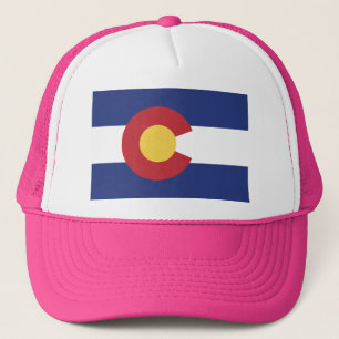 Flagga av Colorado Keps
