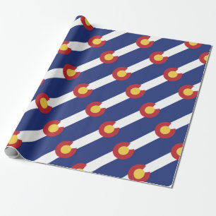 Flagga av Colorado Presentpapper