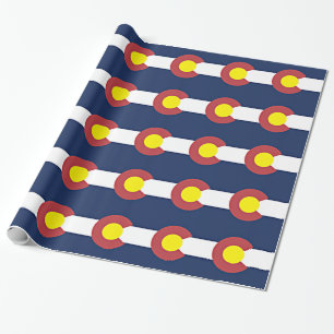 Flagga av Colorado Presentpapper