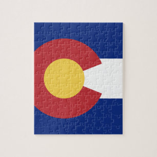 Flagga av Colorado Pussel