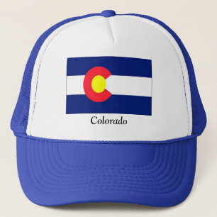 Flagga av Colorado Truckerkeps
