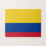 Flagga av Columbia, republik av Colombia Pussel<br><div class="desc">Colombia officiellt Republiken Colombia, är ett land som placeras i northwesten av South America som gränsas till northwesten av Panama; till öster av Venezuela och Brasilien; till söderna av Ecuador och Peru; och den delar maritimt begränsar med Costa Rica, Nicaragua, Honduras, Jamaica, Dominikanska republiken och Haiti. Det är en unitary...</div>