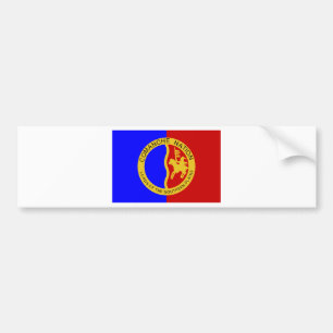 Flagga av Comanchenationen Bildekal