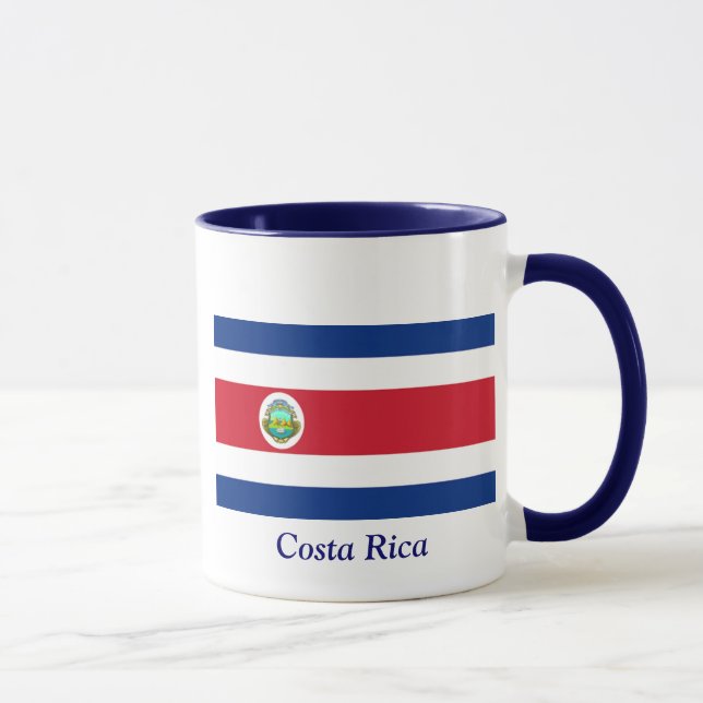 flagga av Costa Rica Mugg (Höger)