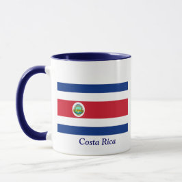 flagga av Costa Rica Mugg