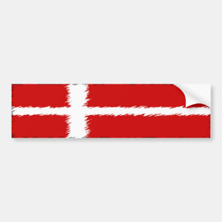 Flagga av Danmark Bildekal