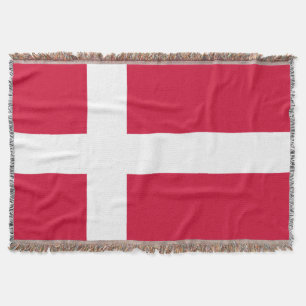 Flagga av Danmark eller danskatrasan Filt