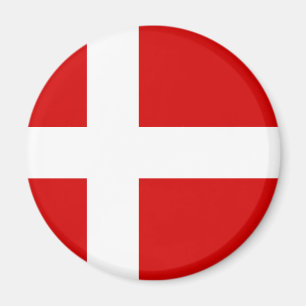 Flagga av Danmark Magnet