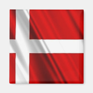 Flagga av Danmark Magnet