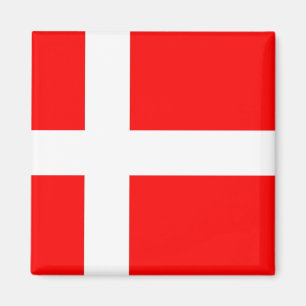 Flagga av Danmark Magnet
