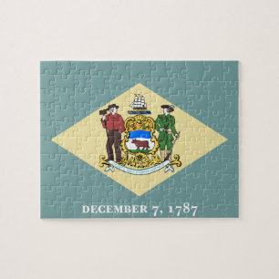 Flagga av Delaware Pussel