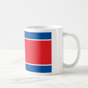 Flagga av Democraticet Peoples Republic of Korea Kaffemugg