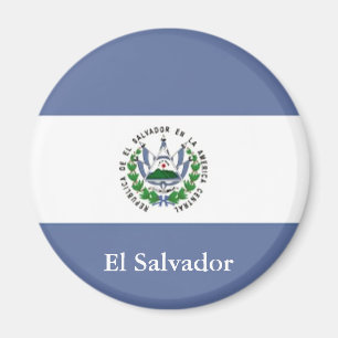 Flagga av den El Salvador magneten Magnet