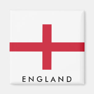 Flagga av den England magneten Magnet